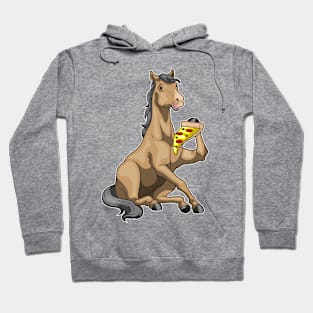 Horse Pizza Hoodie